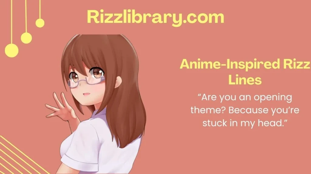 Anime-Inspired Rizz Lines