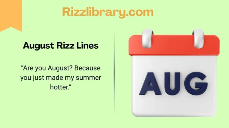 August Rizz Lines