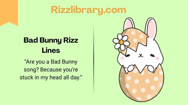 Bad Bunny Rizz Lines