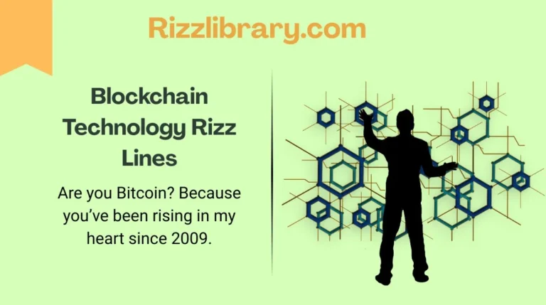 Blockchain Technology Rizz Lines