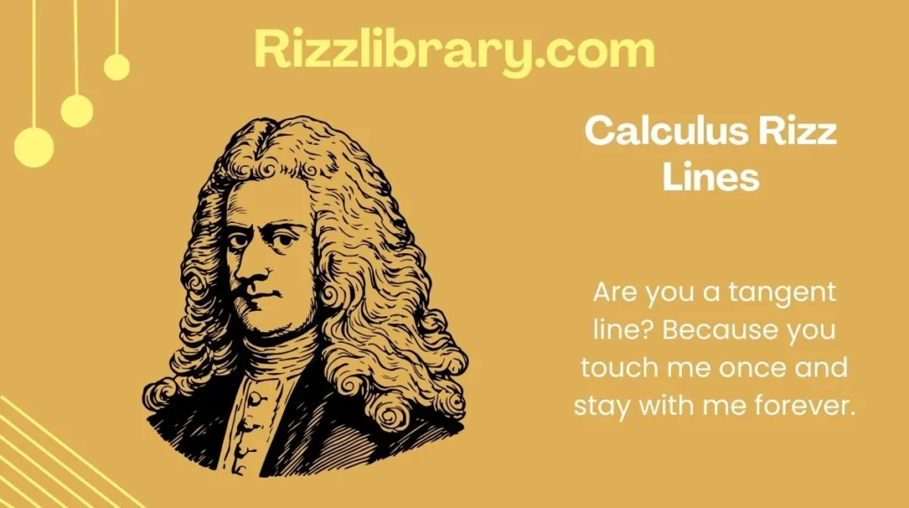 Calculus Rizz Lines