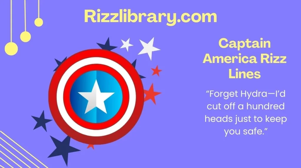 Captain America Rizz Lines