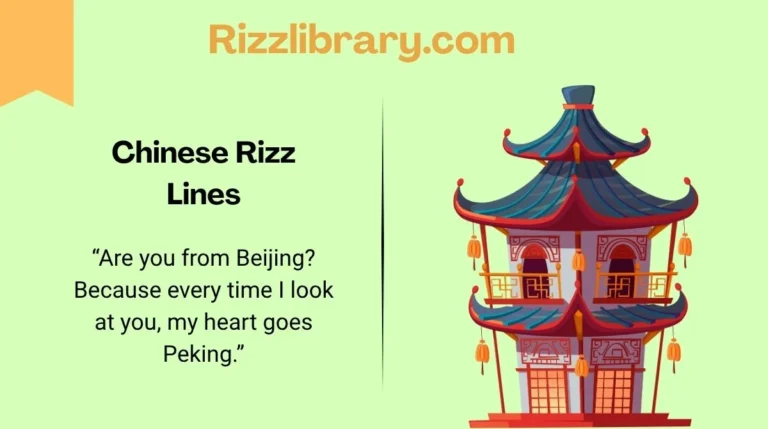 Chinese Rizz Lines