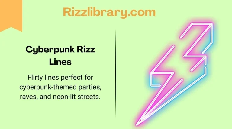 Cyberpunk Rizz Lines
