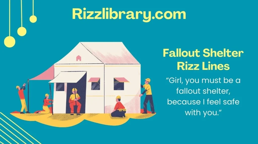 Fallout Shelter Rizz Lines