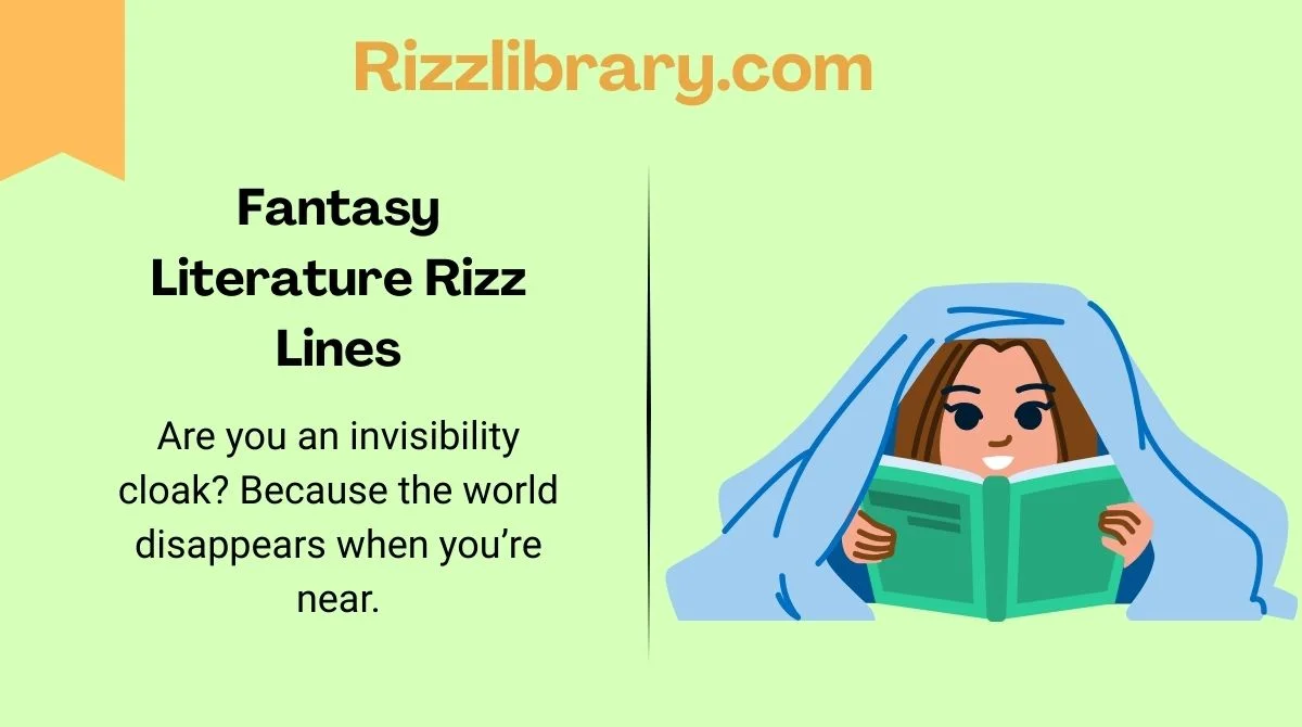 189+ Fantasy Literature Rizz Lines That’ll Make You the Main Character 🧙 📚