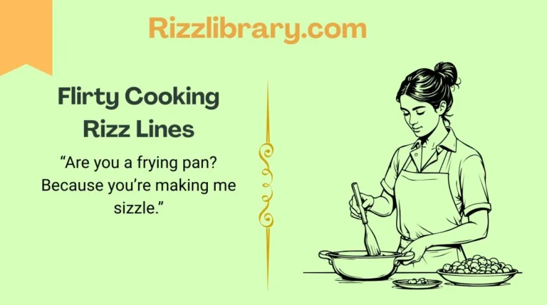 Flirty Cooking Rizz Lines