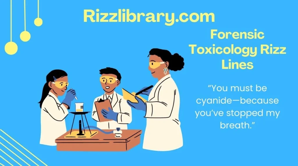 Forensic Toxicology Rizz Lines