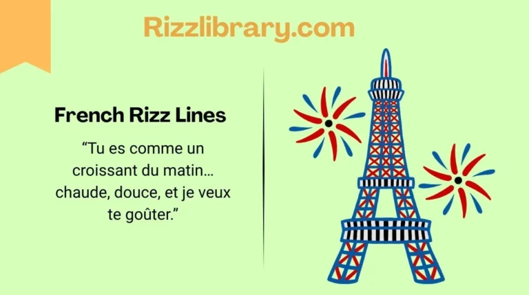 French Rizz Lines