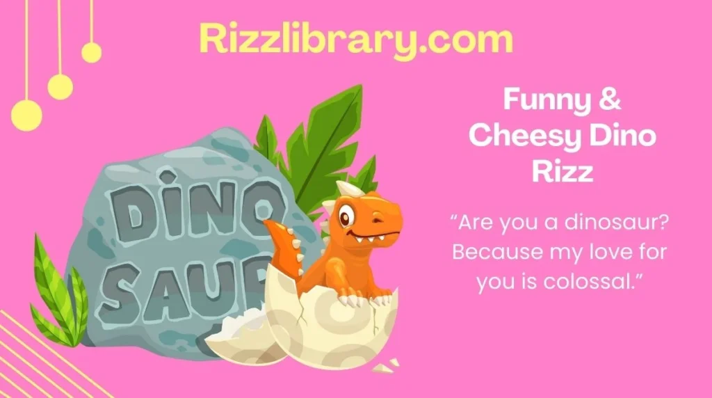 Funny & Cheesy Dino Rizz