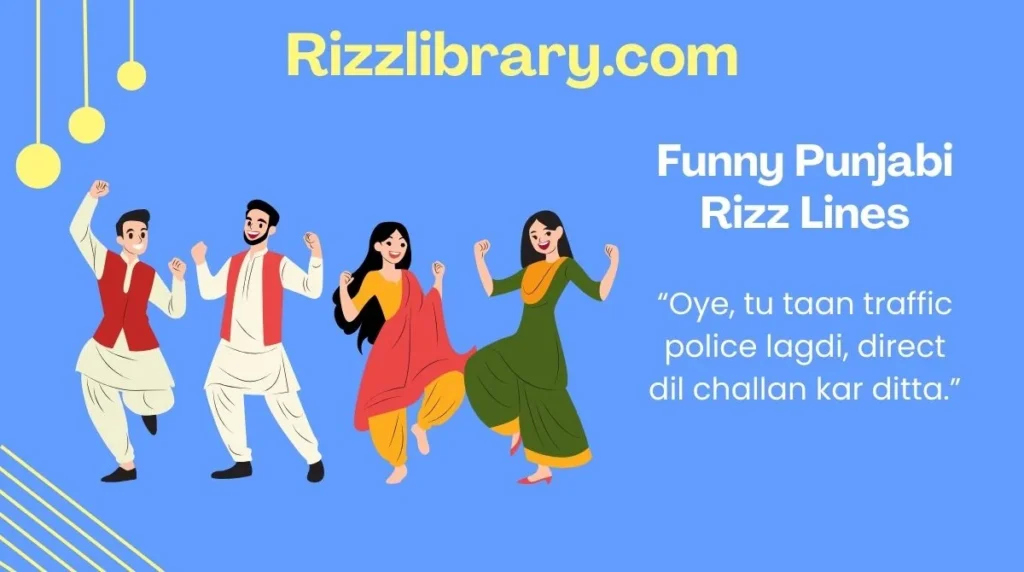 Funny Punjabi Rizz Lines