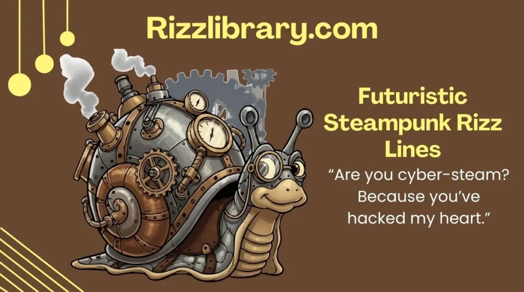 Futuristic Steampunk Rizz Lines