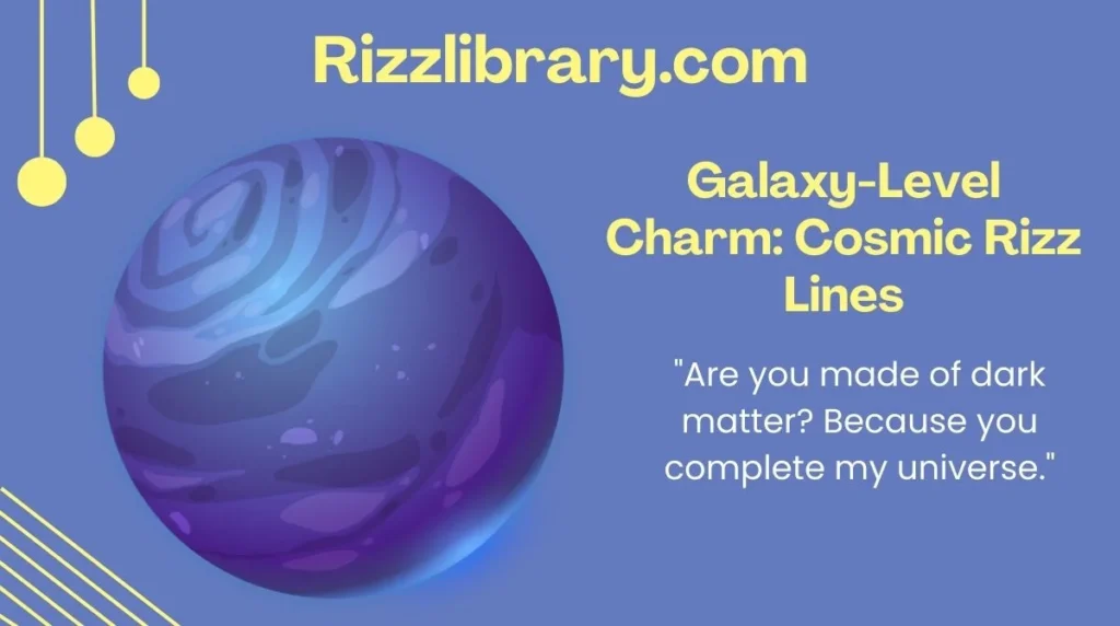 Galaxy-Level Charm: Cosmic Rizz Lines
