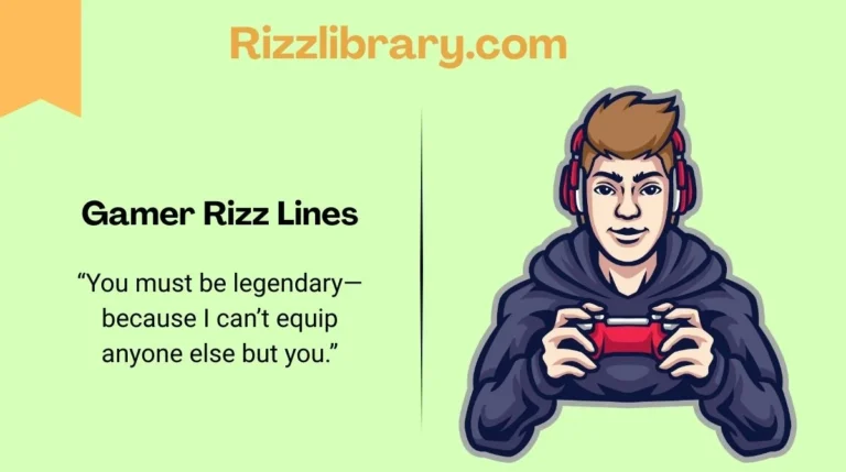 Gamer Rizz Lines