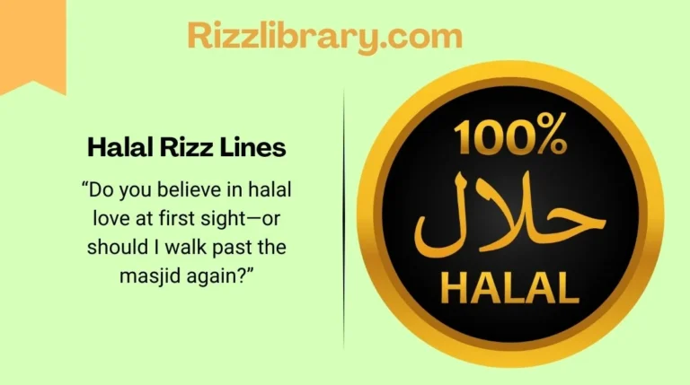 Halal Rizz Lines