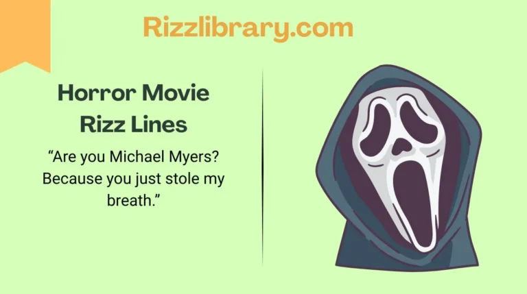 Horror Movie Rizz Lines