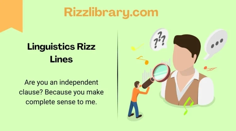 Linguistics Rizz Lines