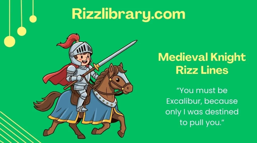 Medieval Knight Rizz Lines
