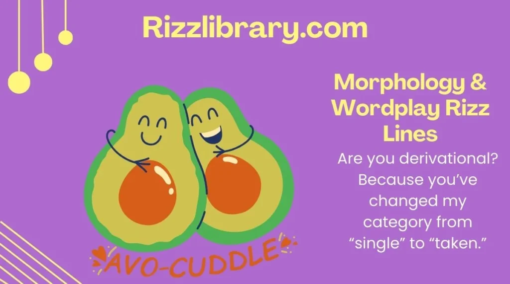 Morphology & Wordplay Rizz Lines