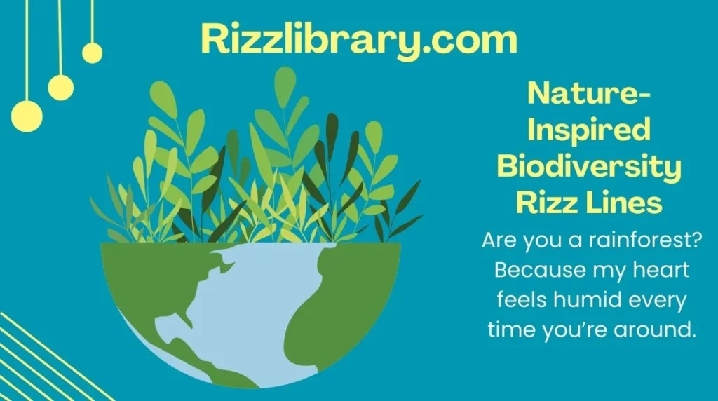 Nature-Inspired Biodiversity Rizz Lines
