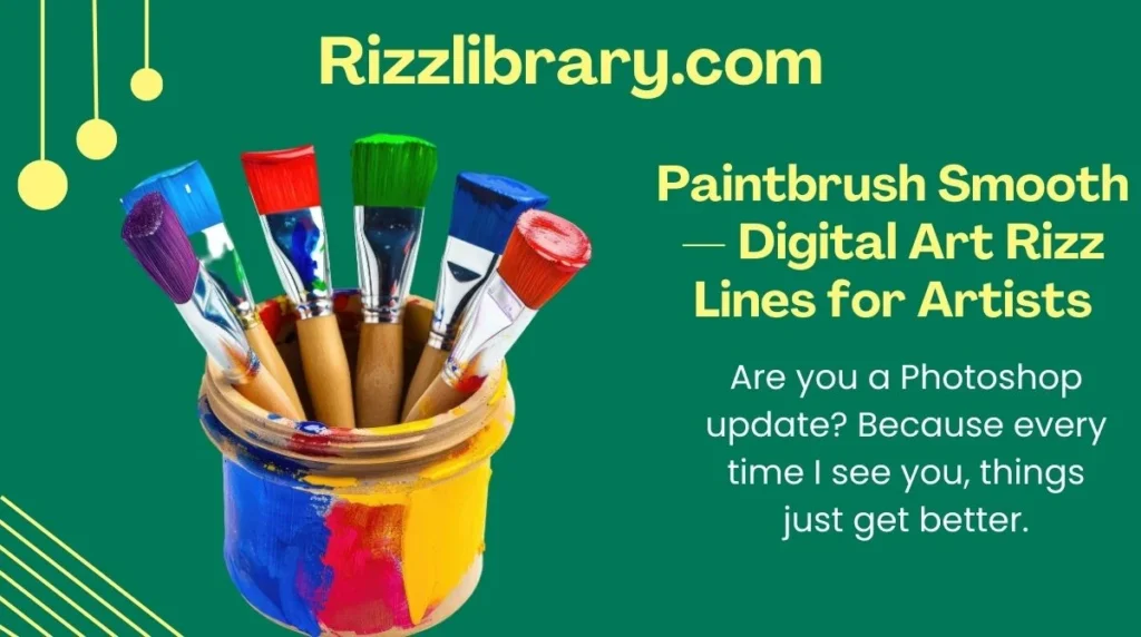 Paintbrush Smooth — Digital Art Rizz Lines for Artists