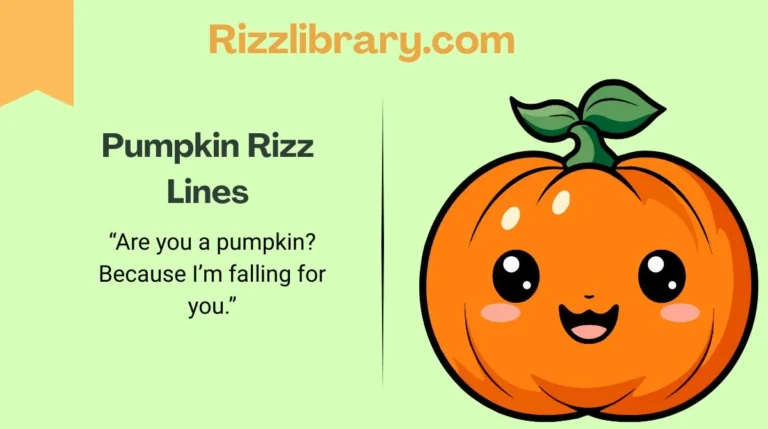 Pumpkin Rizz Lines