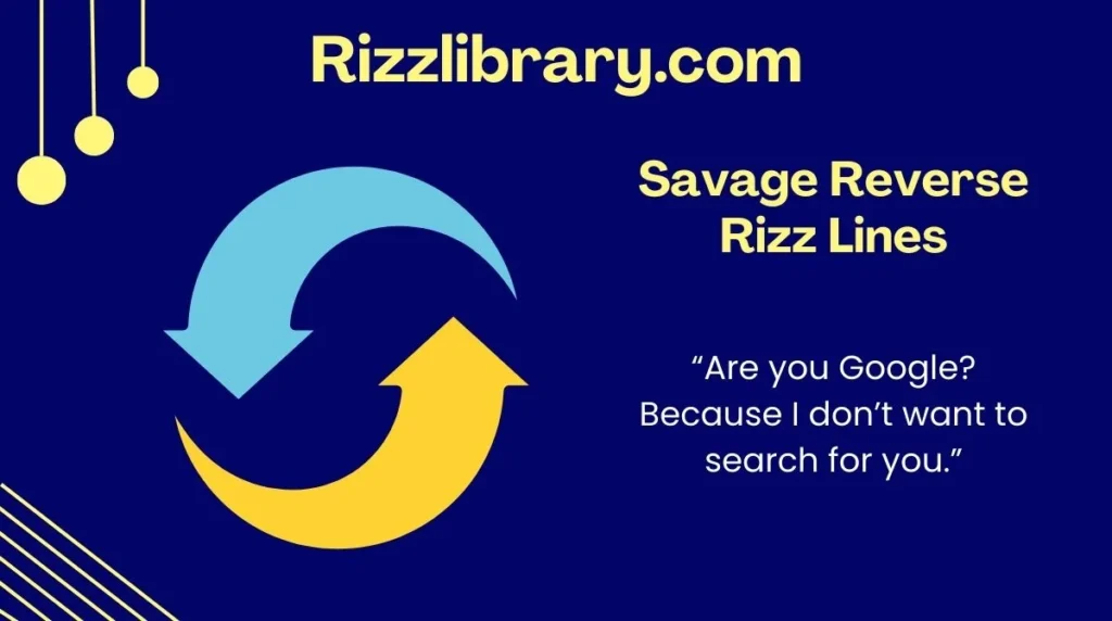 Savage Reverse Rizz Lines