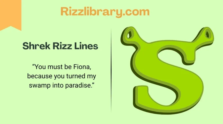 Shrek Rizz Lines