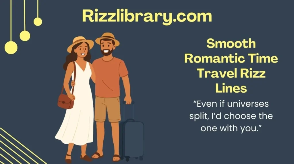 Smooth Romantic Time Travel Rizz Lines