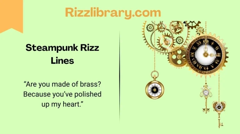 Steampunk Rizz Lines