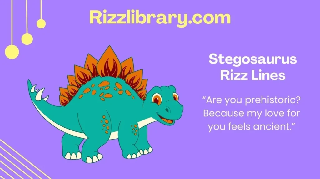 Stegosaurus Rizz Lines