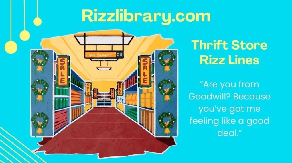 Thrift Store Rizz Lines