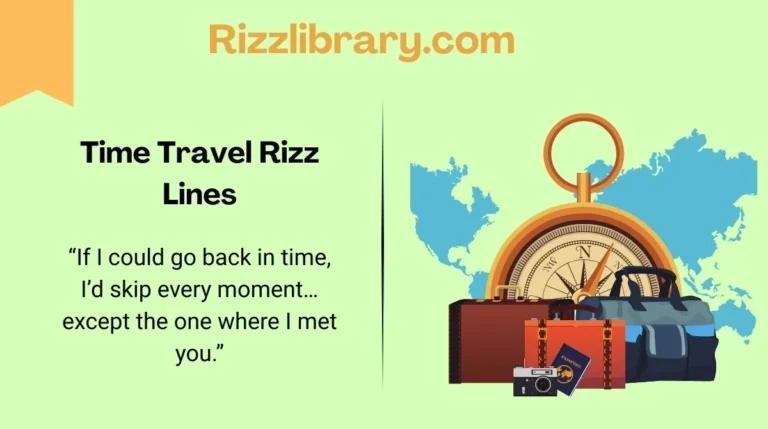 Time Travel Rizz Lines