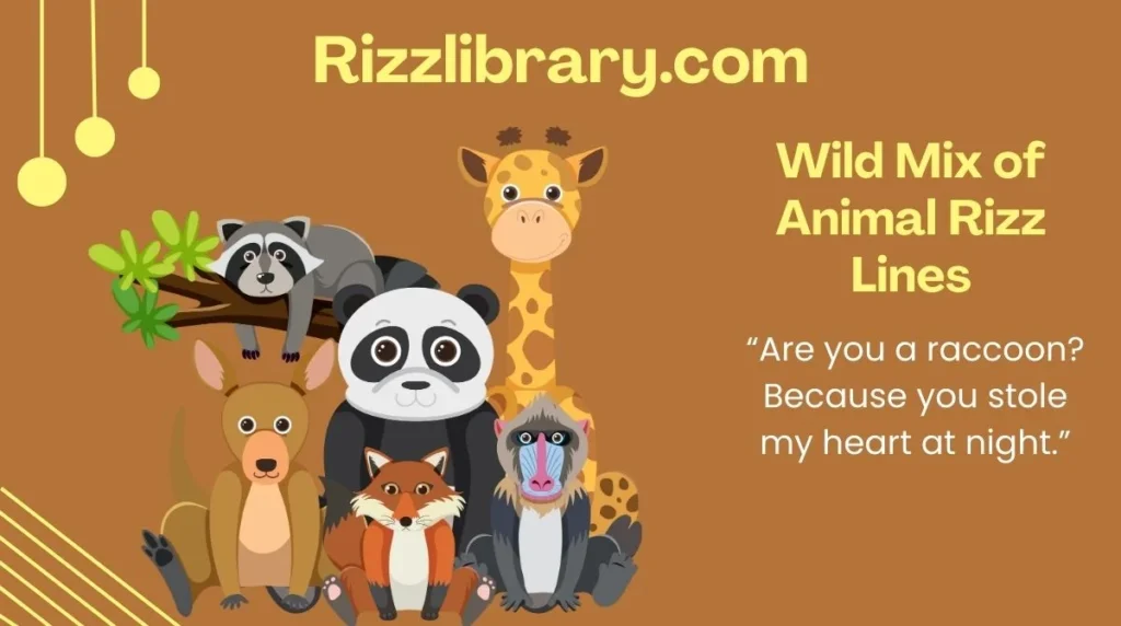 Wild Mix of Animal Rizz Lines