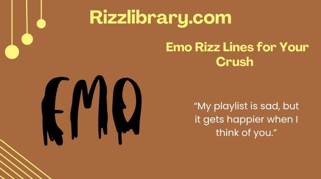  Emo Rizz Lines for Your Crush 