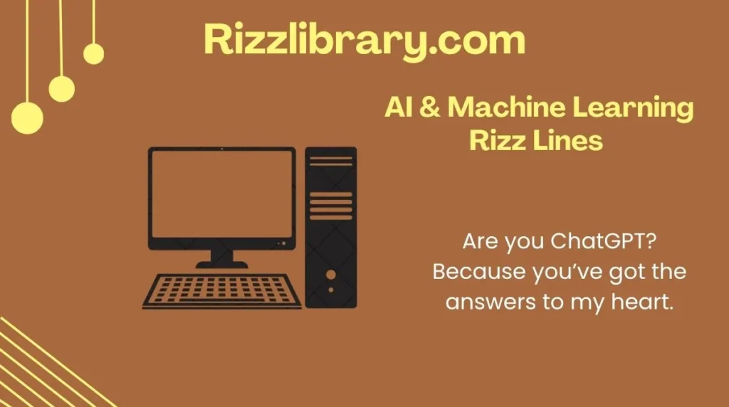  AI & Machine Learning Rizz Lines