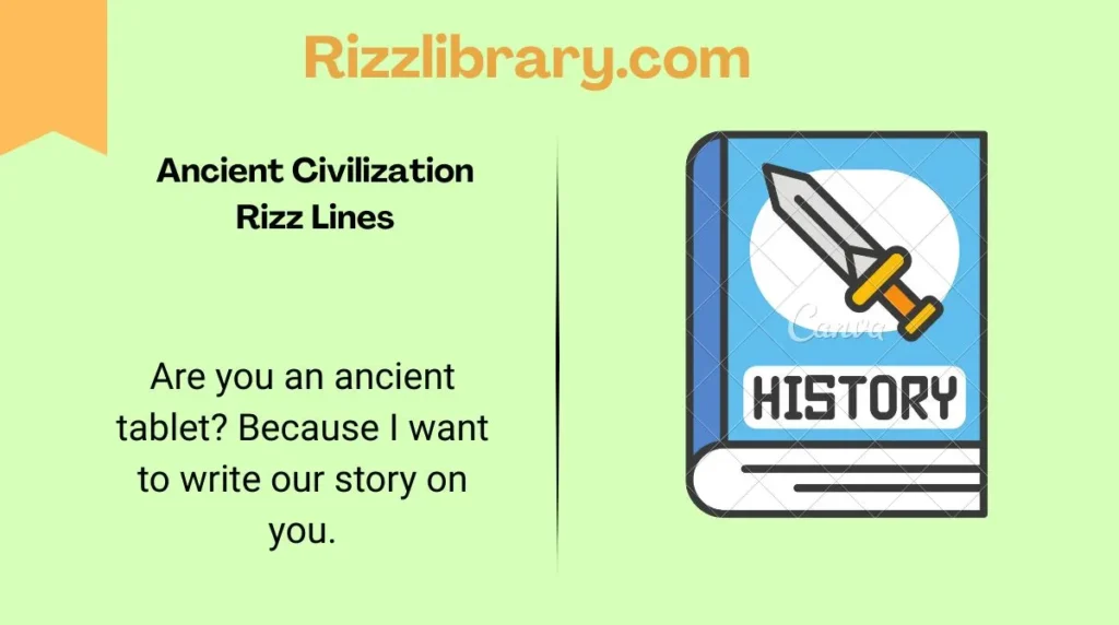 Ancient Civilization Rizz Lines
