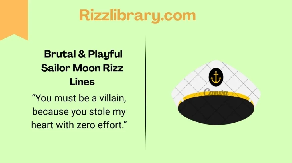  Brutal & Playful Sailor Moon Rizz Lines