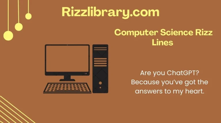 Computer Science Rizz Lines