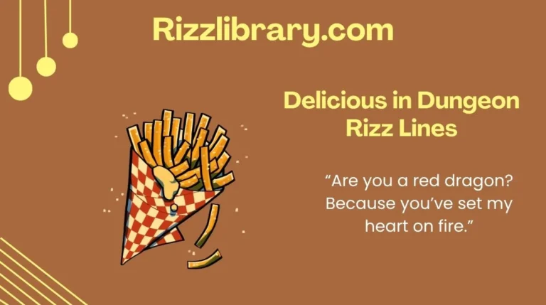 Delicious in Dungeon Rizz Lines