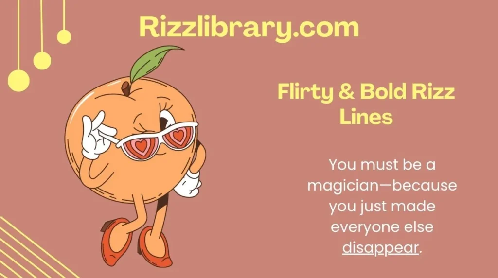 Flirty & Bold Rizz Lines