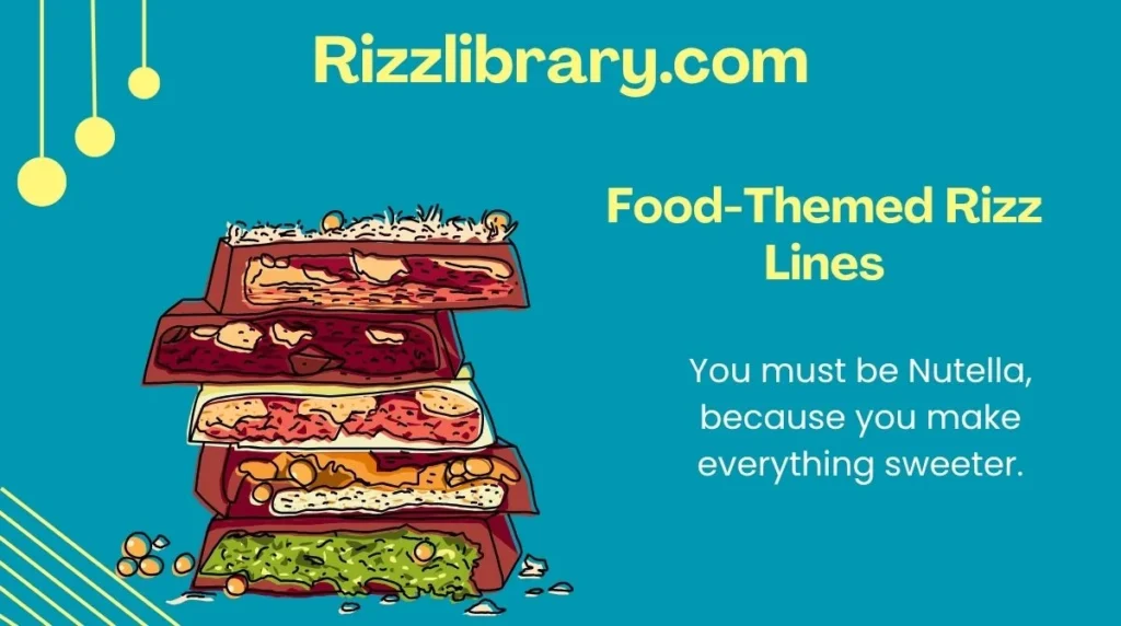 Food-Themed Rizz Lines