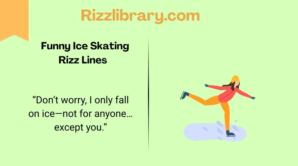  Funny Ice Skating Rizz Lines 