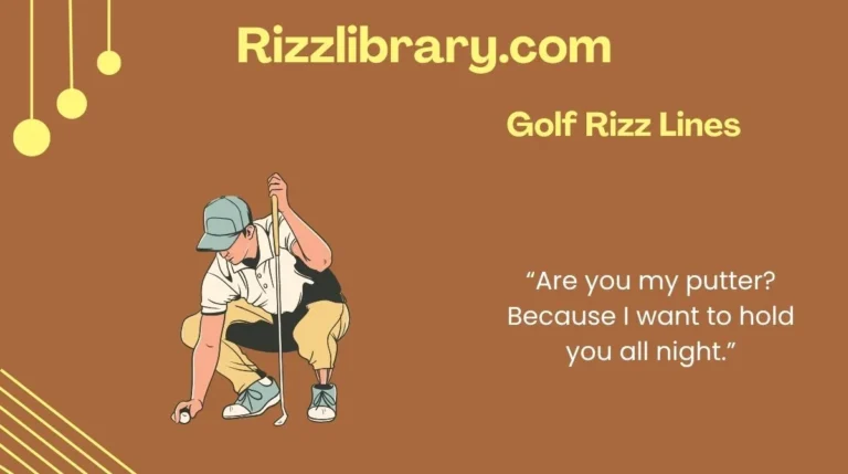 Golf Rizz Lines