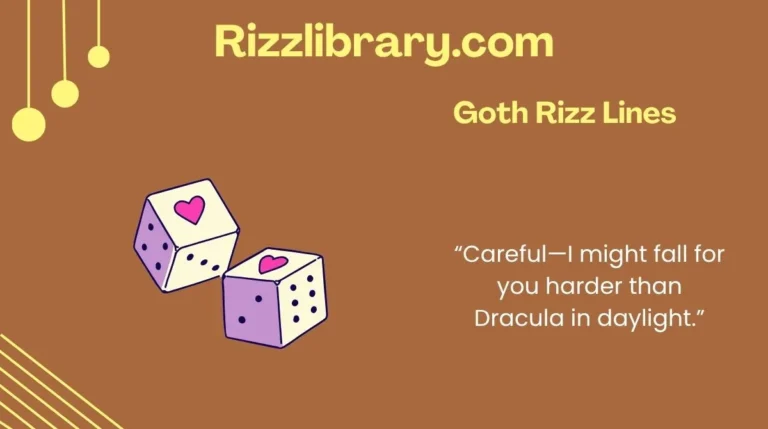 Goth Rizz Lines