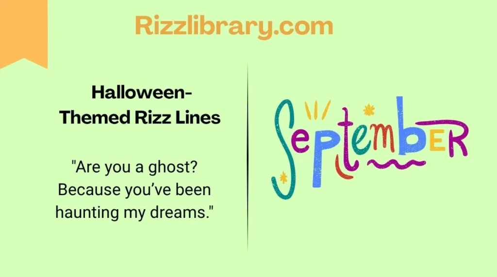  Halloween-Themed Rizz Lines