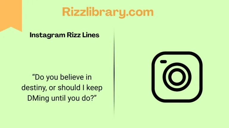 Instagram Rizz Lines