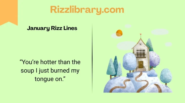 January Rizz Lines