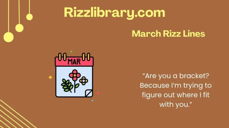 March Rizz Lines