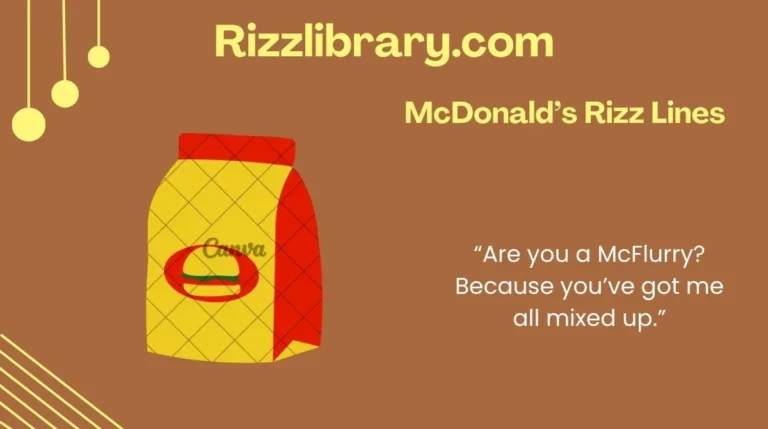 McDonald’s Rizz Lines
